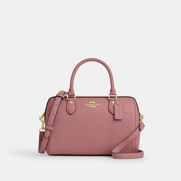 Coach Handbags - Coach Outlet Rowan Satchel Bag In Signature Leather POENY